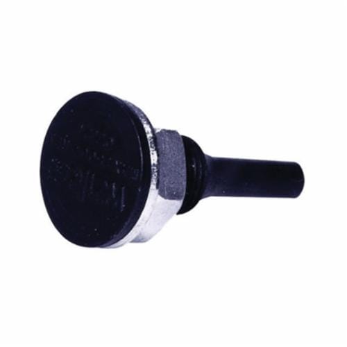 Polyflex® 07724 Drive Arbor, 1/2 in Arbor Hole, 1/4 in Dia Shank, 3/4 in L Shaft, For Use With Polyflex® 3 in Dia Wheel